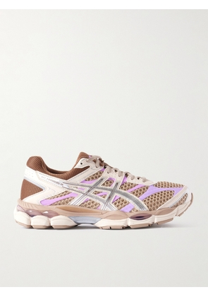Asics - Gel-kayano 14 Metallic And Rubber-trimmed Mesh Sneakers - Multi - UK 3,UK 3.5,UK 4,UK 4.5,UK 5,UK 5.5,UK 6,UK 6.5,UK 7,UK 7.5,UK 8,UK 8.5,UK 9,UK 9.5