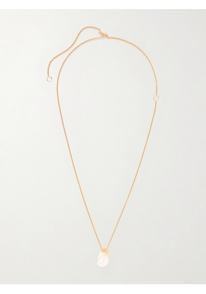 Jil Sander - Gold-tone Pearl Necklace - One size