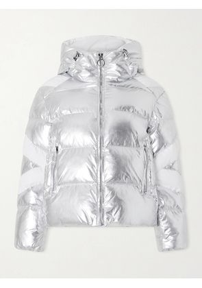 Fusalp - Charloy Hooded Quilted Padded Metallic Shell Jacket - Silver - FR 34,FR 36,FR 38,FR 40,FR 42,FR 44