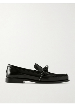 Jil Sander - Knot-detailed Leather Loafers - Black - IT36,IT37,IT37.5,IT38,IT38.5,IT39,IT39.5,IT40,IT40.5,IT41