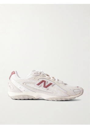 New Balance - 204l Paneled Leather, Suede And Mesh Sneakers - White - US4,US4.5,US5,US5.5,US6,US6.5,US7,US7.5,US8,US8.5,US9,US9.5,US10,US10.5,US11