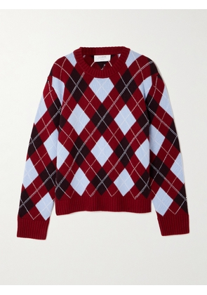 La Ligne - Hamish Argyle Wool And Cashmere-blend Sweater - Multi - xx small,x small,small,medium,large,x large