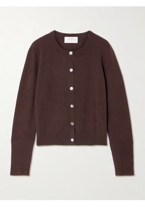 La Ligne - Cashmere Cardigan - Brown - xx small,x small,small,medium,large,x large,xx large