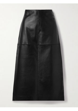 La Ligne - Vega Leather Midi Skirt - Black - US00,US0,US2,US4,US6,US8,US10,US12