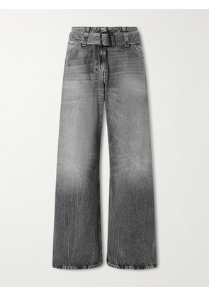 Acne Studios - Page Belted Wide-leg Jeans - Black - DK32,DK34,DK36,DK38,DK40,DK42