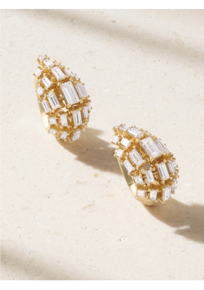 Fernando Jorge - Vertex Lobe 18-karat Gold Diamond Earrings - One size