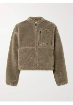 The North Face - Extreme Pile Recycled-fleece Jacket - Brown - x small,small,medium,large,x large