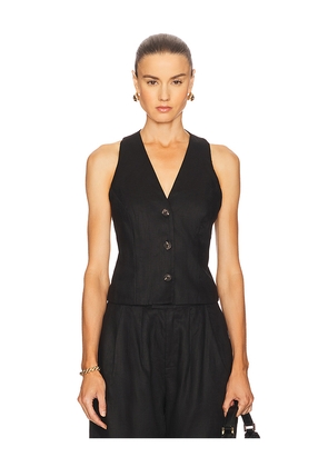 Lovers and Friends Drew Top in Black. Size L. Also in XXS, XS, S, M, XL.