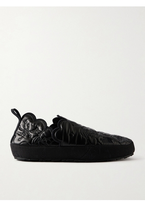 The North Face - + Cecile Bahnsen Embroidered Shell Slip-on Sneakers - Black - UK 3,UK 4,UK 5,UK 6,UK 7,UK 8,UK 9