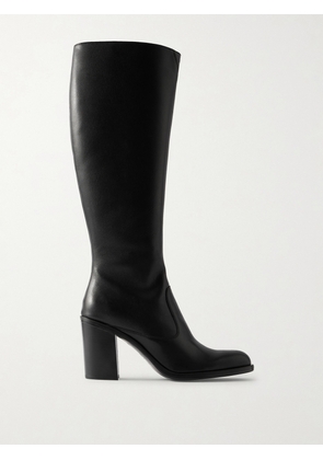 Chloé - Phoenix Leather Knee Boots - Black - IT36,IT36.5,IT37,IT37.5,IT38,IT38.5,IT39,IT39.5,IT40,IT40.5,IT41
