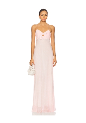 LoveShackFancy Bellby Dress in Blush. Size 10. Also in 2, 4, 6, 8.