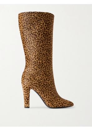 Valentino Garavani - Hotty Leopard-print Calf Hair Knee Boots - Animal print - IT36,IT37,IT38,IT39,IT40,IT41,IT42