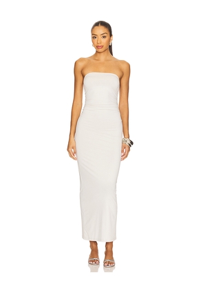 LIONESS Heatwave Maxi Dress in White. Size L. Also in S, XS, M, XL, XXL.