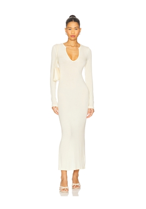 LIONESS Vacanza Maxi Dress in Yellow. Size L. Also in S, XXS, XS, M, XL, XXL.