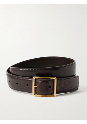 Nili Lotan - Gabriele Leather Belt - Brown - 65,70,75,80,85,90,95