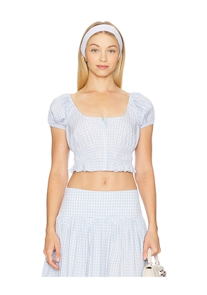 LPA Brigette Top in Baby Blue. Size L. Also in XS, S, M, XL.