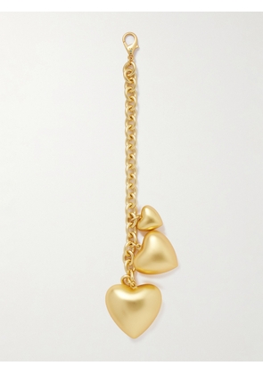 Roxanne Assoulin - The Puffy Heart Gold-tone Bag Charm - One size