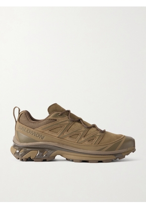 Salomon - Xt-6 Expense Mesh, Suede And Textured-leather Sneakers - Metallic - UK 3.5,UK 4,UK 4.5,UK 5,UK 5.5,UK 6,UK 6.5,UK 7,UK 7.5,UK 8,UK 8.5,UK 9