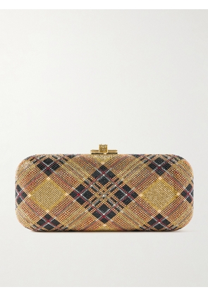 Judith Leiber Couture - Long Slide Crystal-embellished Gold-tone Clutch - One size