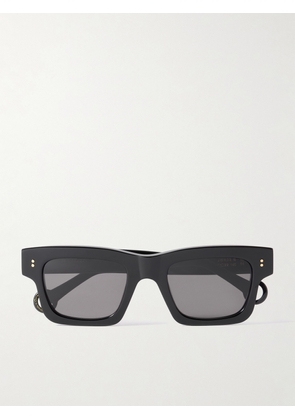 JW Anderson - Rectangular-frame Acetate Sunglasses - Black - One size