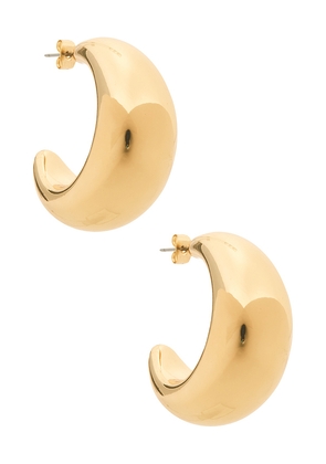 Lovers and Friends Pruett Earrings in Metallic Gold.