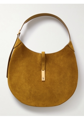 Polo Ralph Lauren - Polo Id Suede Shoulder Bag - Green - One size