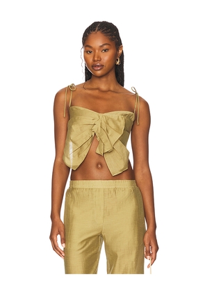 Mother of All x REVOLVE Fay Top in Olive. Size L. Also in M, S, XS.