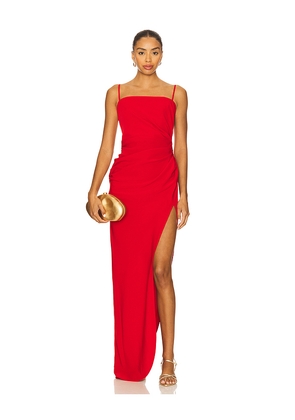Lovers and Friends Sabrina Gown in Red. Size L. Also in XS, XXS, S, M.