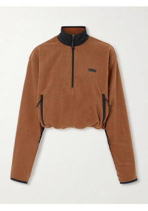 SKIMS - Outdoor Fleece Half-zip Pullover - Chai - Brown - XXS,XS,S,M,L,XL,2XL,3XL