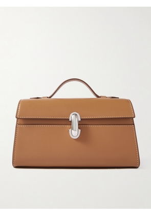 Savette - Symmetry Pochette Leather Tote - Brown - One size