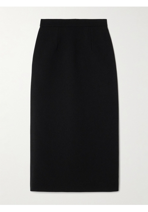 Roksanda - Amel Two-tone Crepe Midi Skirt - Black - UK 4,UK 6,UK 8,UK 10,UK 12,UK 14