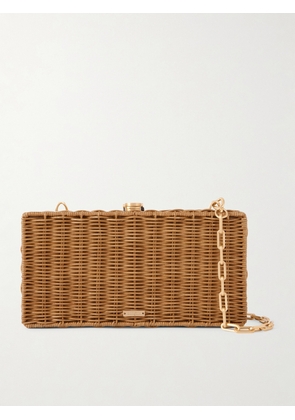 Cult Gaia - Backgammon Rattan Shoulder Bag - Neutrals - One size