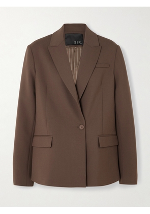 SIR. - Dylan Woven Blazer - Brown - 01,2,3,4