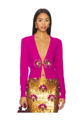 Le Superbe Joshua Tree Cardigan in Purple. Size M. Also in L, S, XS.