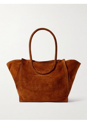 STAUD - Maude Suede Tote - Brown - One size