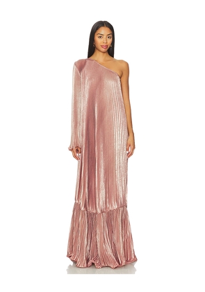 L'IDEE Mozart Gown in Rose. Size 10/M. Also in 8/S, 6/XS, 12/L.