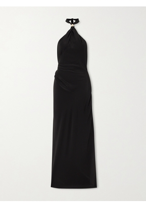 SIR. - Rioja Silk Maxi Dress - Black - 01,2,3,4