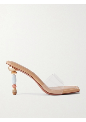 Cult Gaia - Mahina Pvc Mules - Neutrals - IT35,IT36,IT36.5,IT37,IT37.5,IT38,IT38.5,IT39,IT39.5,IT40,IT40.5,IT41,IT42