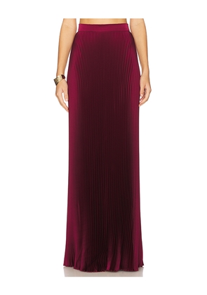 L'IDEE Gala Skirt in Wine. Size 10/M. Also in 8/S, 6/XS.