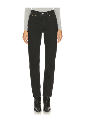 LEVI'S Wedgie Slim Jeans in Black. Size 25. Also in 26, 27, 28, 29, 30, 31, 32.