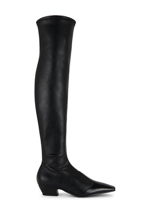 Lola Cruz Over The Knee Boot in Black. Size 36. Also in 38.