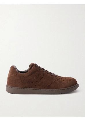 LOEWE - Jambo Logo-appliquéd Suede Sneakers - Brown - FR36,FR37,FR38,FR39,FR40,FR41,FR42