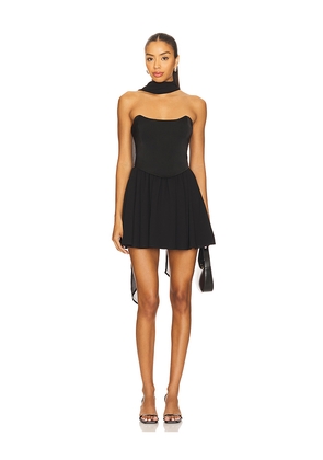 Lovers and Friends Aubrey Mini Dress in Black. Size L. Also in XXS, XS, S, M, XL.