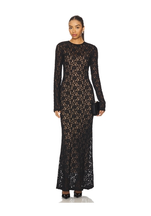 L'Academie by Marianna Kayden Maxi Dress in Black. Size M. Also in XXS, XS, S.