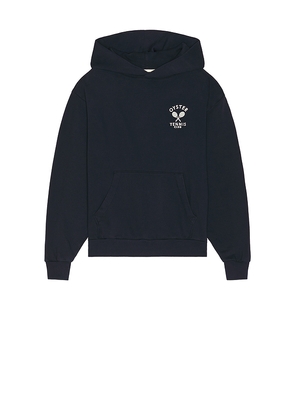 Oyster OTC Pullover Hoodie in Navy. Size L. Also in M, XL/1X.