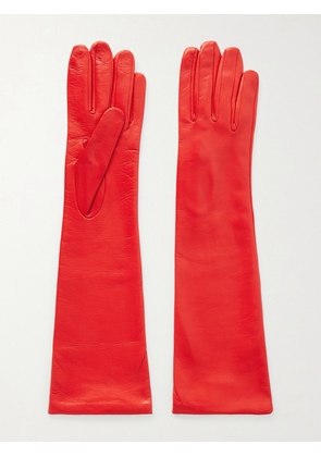 Nour Hammour - Leather Gloves - Red - S,M,L