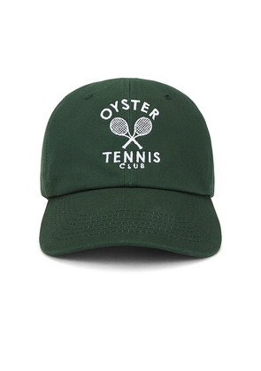 Oyster OTC Members Dad Hat in Dark Green.