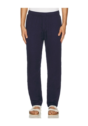 onia Cotton Gauze Pull On Pants in Navy. Size L. Also in M.