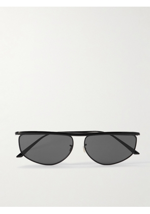 Oliver Peoples - + Khaite 1986 D-frame Acetate And Metal Sunglasses - Black - One size