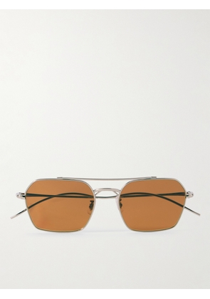 Oliver Peoples - Aviator-style Silver-tone Sunglasses - One size